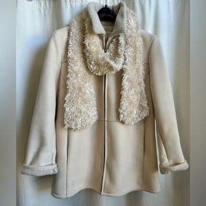 Liz Claiborne Large Winter Jacket with Cejon Scarf
